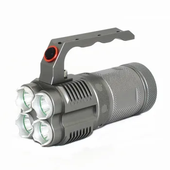 4800LM 4 x XM-L2 LED Flashlight 4 Modes High/Middle/Low/Strobe Portable Aluminum Torch Lamp Use 4x 18650 Li-ion Battery
4800LM 4 x XM-L2 LED Flashlight 4 Modes High/Middle/Low/Strobe Portable Aluminum Torch Lamp Use 4x 18650 Li-ion Battery