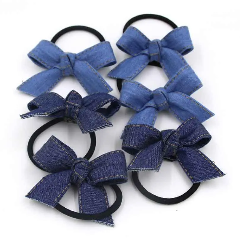 Haimeikang Girls bows With Buckle Elastic Hair Ties Band Rope Blue Navy Denim Ponytail Holder Headband Women Hair Accessories
Haimeikang Girls bows With Buckle Elastic Hair Ties Band Rope Blue Navy Denim Ponytail Holder Headband Women Hair Accessories