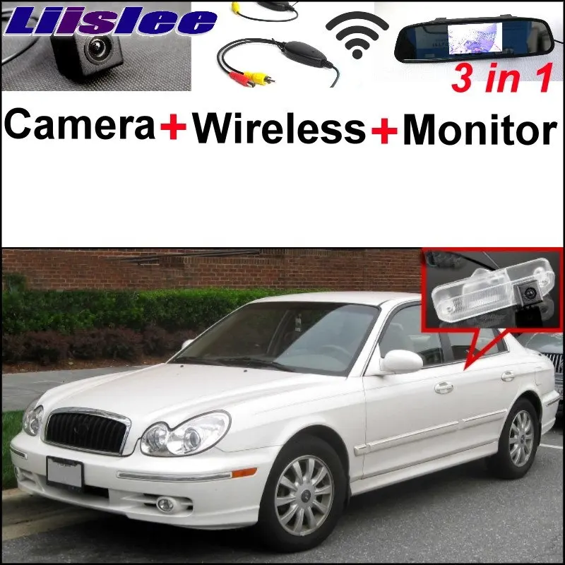 Liislee Special Rear View Camera + Wireless Receiver + Mirror Monitor Easy Parking System For Hyundai Sonica Facelift 2001~2005
Liislee Special Rear View Camera + Wireless Receiver + Mirror Monitor Easy Parking System For Hyundai Sonica Facelift 2001~2005