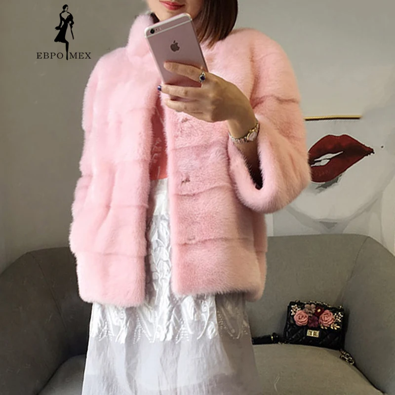 2018 Fashion Slim Fur Women mink coat short leather mink fur coat black fur coat Slim Solid real fur coat Office Lady Standard
2018 Fashion Slim Fur Women mink coat short leather mink fur coat black fur coat Slim Solid real fur coat Office Lady Standard