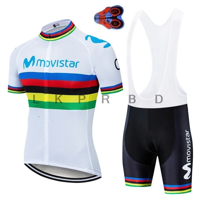 2019 movistar UCI Color strip Edition TOUR EUROPA team Custom top Bike Shorts Set Quick Dry Rope For Mens Pro Cycling Culotte
2019 movistar UCI Color strip Edition TOUR EUROPA team Custom top Bike Shorts Set Quick Dry Rope For Mens Pro Cycling Culotte