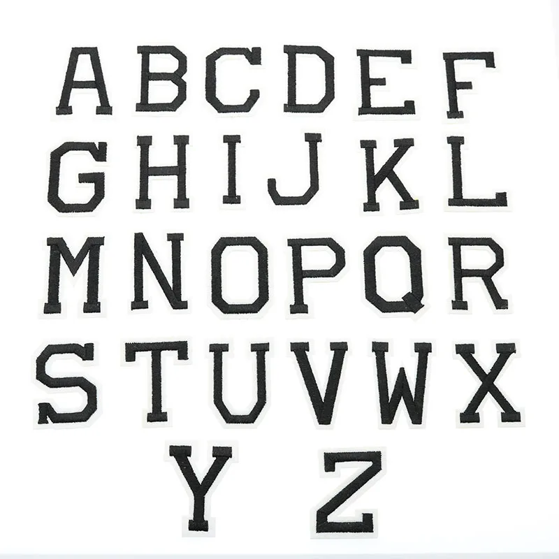 26pcs English Letters Back Adhesive Tape Embroidery Ironing Repair Patches Stripes Diy Embroidery Clothing Stickers
26pcs English Letters Back Adhesive Tape Embroidery Ironing Repair Patches Stripes Diy Embroidery Clothing Stickers