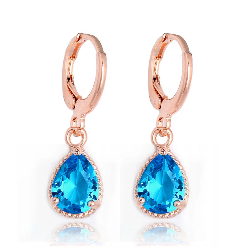 H:HYDE Gold Color CZ Zircon Drop Earrings For Women Fashion Wedding Dangle Jewelry Earring 10 Colors
H:HYDE Gold Color CZ Zircon Drop Earrings For Women Fashion Wedding Dangle Jewelry Earring 10 Colors