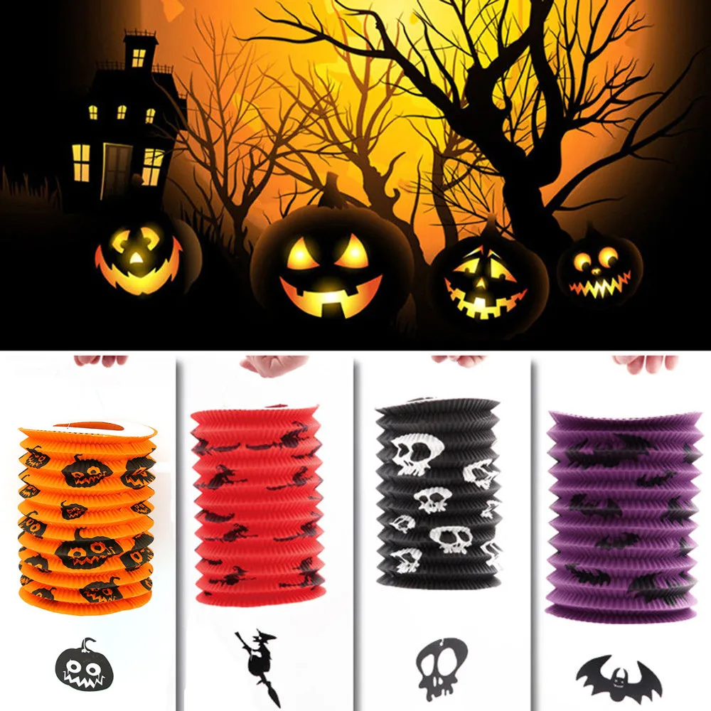 Halloween Lantern Pumpkin Hanging Paper Lantern Light Lamp Helloween Decoracion 18104
Halloween Lantern Pumpkin Hanging Paper Lantern Light Lamp Helloween Decoracion 18104