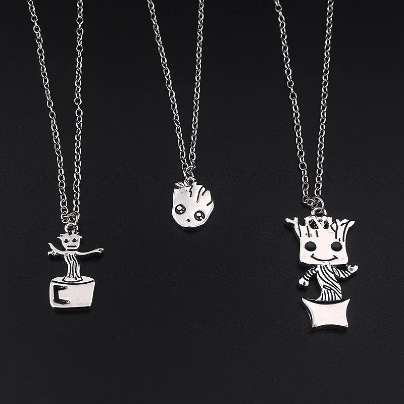 Europe and the United States hot Marvel film around the Galaxy Guard Tree Tree Baby Grut Necklace Tree Man Gruitt Alloy Pendant
Europe and the United States hot Marvel film around the Galaxy Guard Tree Tree Baby Grut Necklace Tree Man Gruitt Alloy Pendant