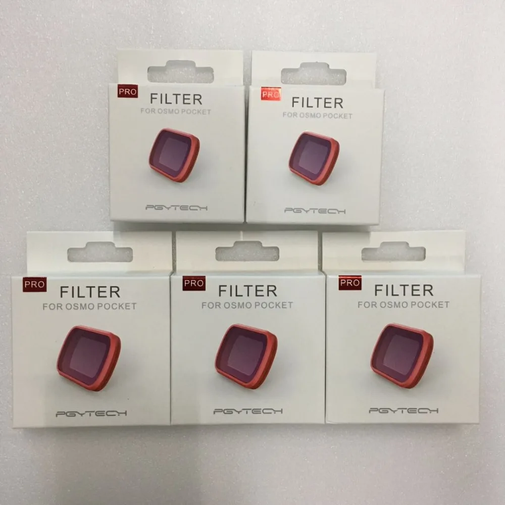3Pcs PGYTECH CPL + ND8 + ND16 Filter Kit set for DJI OSMO Pocket Camera Lens Filters Accessories
3Pcs PGYTECH CPL + ND8 + ND16 Filter Kit set for DJI OSMO Pocket Camera Lens Filters Accessories