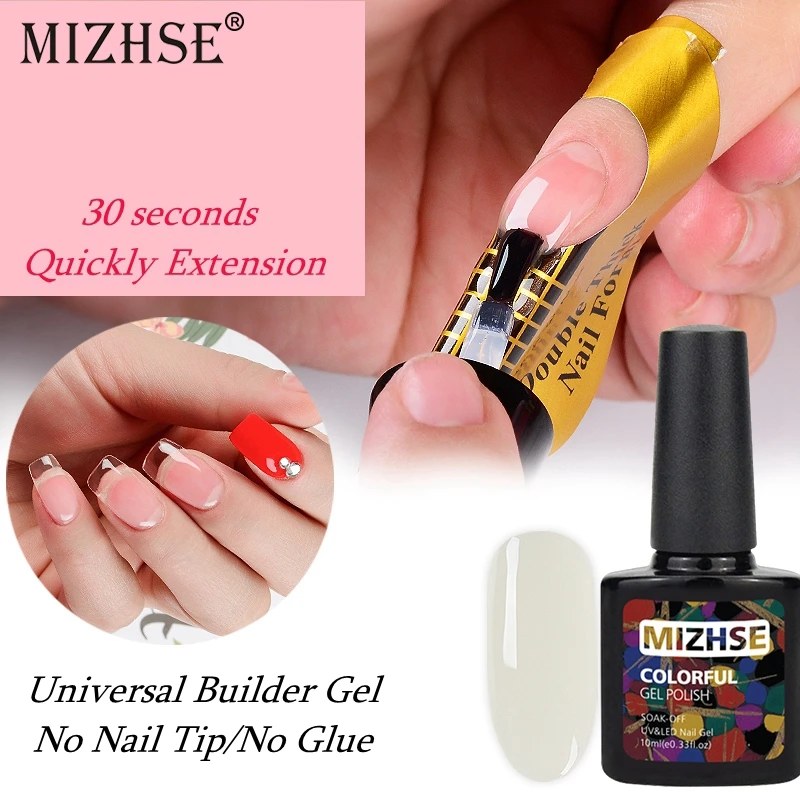 MIZHSE UV Gel Finger Extension Gelpolish Rubber Base Builder Gel Vernis Semi Permanant UV Gel Nail Form Extend UV Builder Gel
MIZHSE UV Gel Finger Extension Gelpolish Rubber Base Builder Gel Vernis Semi Permanant UV Gel Nail Form Extend UV Builder Gel