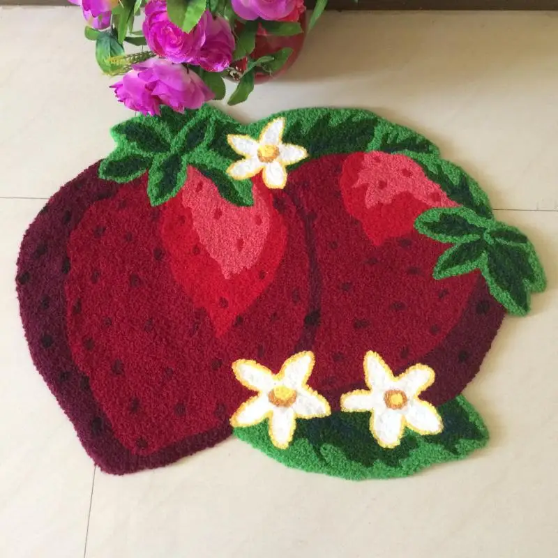 Strawberry Red Kitchen Carpet And Rug Anti-Slip Bathroom Mat Washable Entrance Doormat Alfombra
Strawberry Red Kitchen Carpet And Rug Anti-Slip Bathroom Mat Washable Entrance Doormat Alfombra