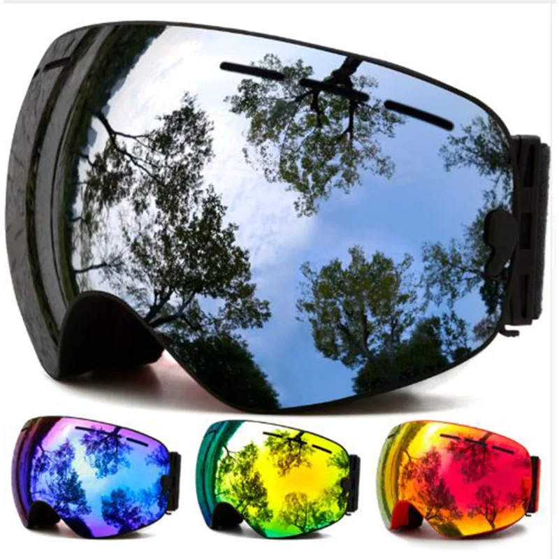 Ski Goggles,Winter Snow Sports Snowboard Goggles with Anti-fog UV Protection for Men Women Youth Snowmobile Skiing Skating mask
Ski Goggles,Winter Snow Sports Snowboard Goggles with Anti-fog UV Protection for Men Women Youth Snowmobile Skiing Skating mask