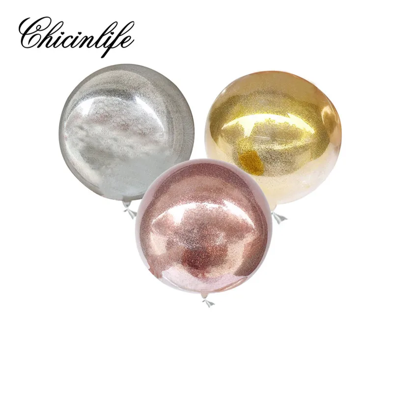 Chicinlife 1pcs 18 Inch Rosegold Clear Confetti Wedding Balloon Happy Birthday Anniversary Balloons Party Decoration Supplies
Chicinlife 1pcs 18 Inch Rosegold Clear Confetti Wedding Balloon Happy Birthday Anniversary Balloons Party Decoration Supplies