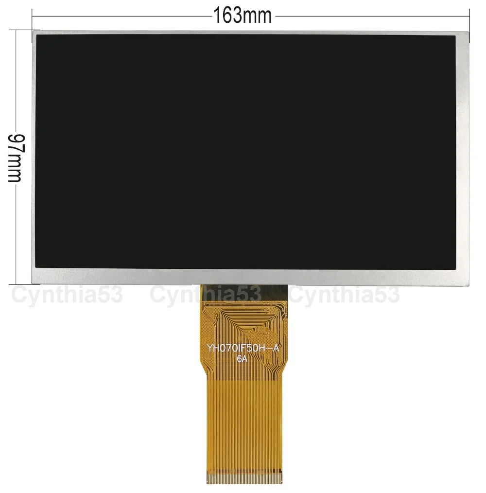 164* 97mm 50 pin New LCD display Matrix For teXet TM-7024 Tablet LCD Screen Panel Lens Module
164* 97mm 50 pin New LCD display Matrix For teXet TM-7024 Tablet LCD Screen Panel Lens Module