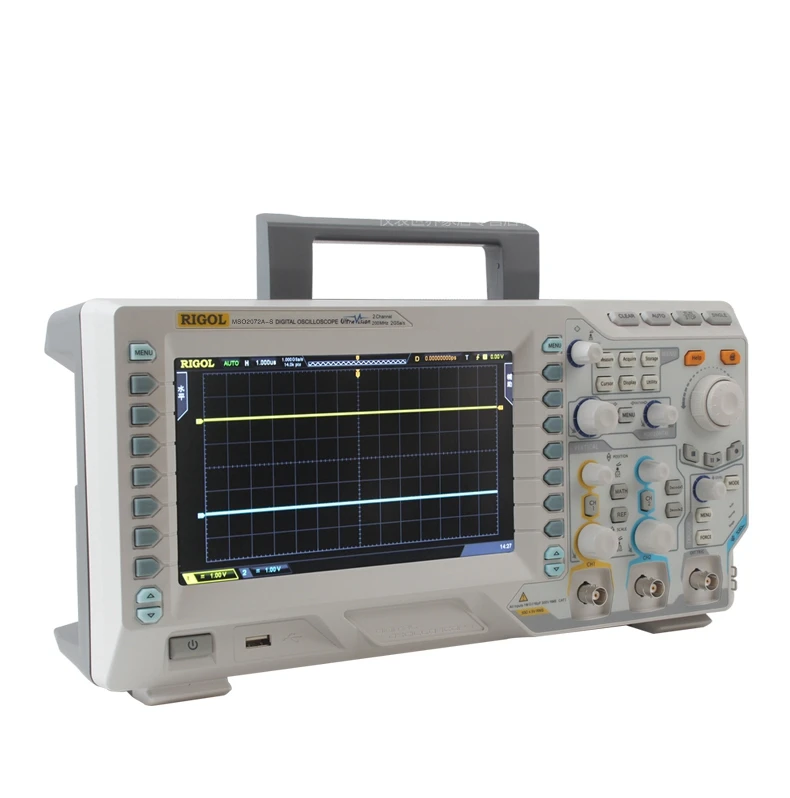 RIGOL MSO2102A 100MHz Mixed Signal Oscilloscope 2 analog channels 100MHz bandwidth
RIGOL MSO2102A 100MHz Mixed Signal Oscilloscope 2 analog channels 100MHz bandwidth