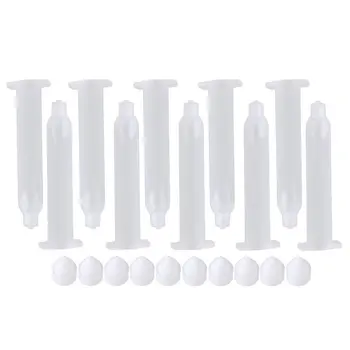 4.13" Transparent Plastic Japan Type Fluid Dispenser 10cc Capacity Glue Dispensing Syringe Barrel for Industry Pack of 10
4.13" Transparent Plastic Japan Type Fluid Dispenser 10cc Capacity Glue Dispensing Syringe Barrel for Industry Pack of 10