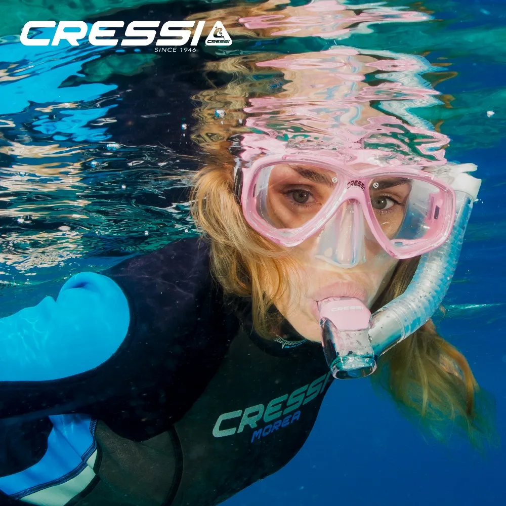 Cressi Perla Dry Snorkeling set Diving Mask Dry Snorkel Quality Silicone Skirt Mask Dry Top valve Snorkel for Adults
Cressi Perla Dry Snorkeling set Diving Mask Dry Snorkel Quality Silicone Skirt Mask Dry Top valve Snorkel for Adults