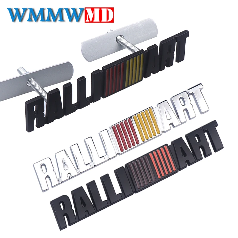 Car Styling 3D Metal RALLI ART Front Grille Sticker Emblem Badge For mitsubishi lancer asx outlander pajero galant accessories
Car Styling 3D Metal RALLI ART Front Grille Sticker Emblem Badge For mitsubishi lancer asx outlander pajero galant accessories