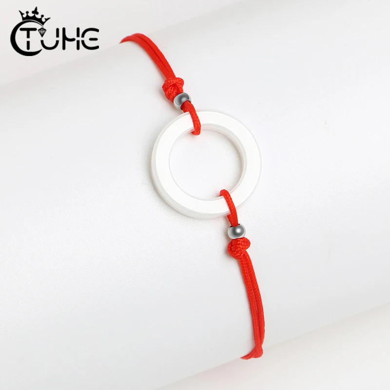 Healthy Geometric Charm Ceramic Bracelet For Women Men Lucky String Rope Red Bracelets Couple Gifts Birthday Gift
Healthy Geometric Charm Ceramic Bracelet For Women Men Lucky String Rope Red Bracelets Couple Gifts Birthday Gift