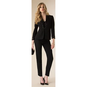Jacket+Pants Womens Business Suit Slim Fit Female Office Uniform Ladies Formal Trouser 2 Piece Suits Single Breasted Custom Made
Jacket+Pants Womens Business Suit Slim Fit Female Office Uniform Ladies Formal Trouser 2 Piece Suits Single Breasted Custom Made