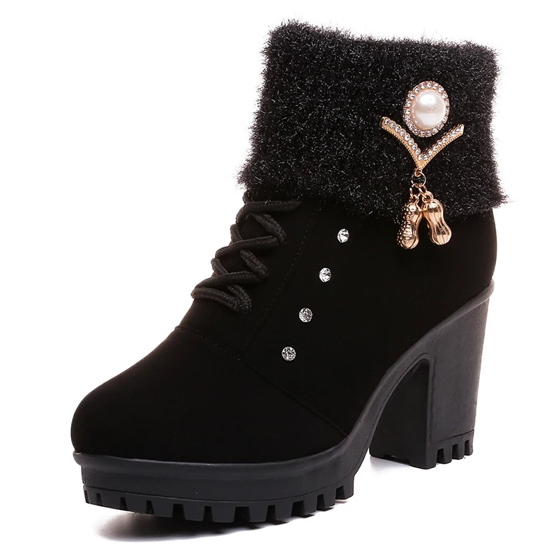 SAILING LU Fur Fashion Gladiator Round toe Shoes Ankle Boots Autumn Suede High Heels Boots Ladies Shoes Woman Size 35-40 XWX6817
SAILING LU Fur Fashion Gladiator Round toe Shoes Ankle Boots Autumn Suede High Heels Boots Ladies Shoes Woman Size 35-40 XWX6817