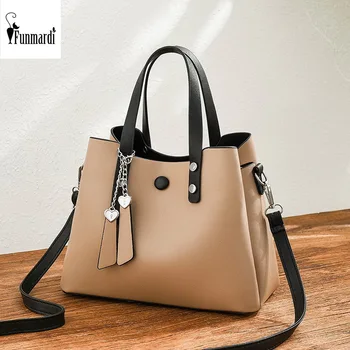 FUNMARDI Lady Large Tote Bags Female Shoulder Bag PU Leather Women Handbag 2019 Simple New Tote Crossbody Bag For Women WLHB1973
FUNMARDI Lady Large Tote Bags Female Shoulder Bag PU Leather Women Handbag 2019 Simple New Tote Crossbody Bag For Women WLHB1973