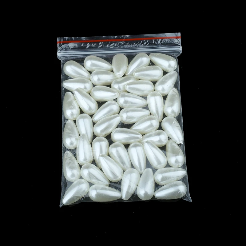 40Pcs White Water droplets pearl Charm WaterDrop Shape Beads For Jewelry Making Accessories DIY Jewelry For Bracelets Necklace
40Pcs White Water droplets pearl Charm WaterDrop Shape Beads For Jewelry Making Accessories DIY Jewelry For Bracelets Necklace