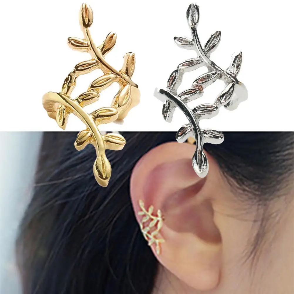 1 PC Sliver Gold Color Leaf ShapeNo Piercing Earcuffs Clip Punk Ear Cuff Earrings Earrings For Women Clips Jewelry Ear Climber
1 PC Sliver Gold Color Leaf ShapeNo Piercing Earcuffs Clip Punk Ear Cuff Earrings Earrings For Women Clips Jewelry Ear Climber