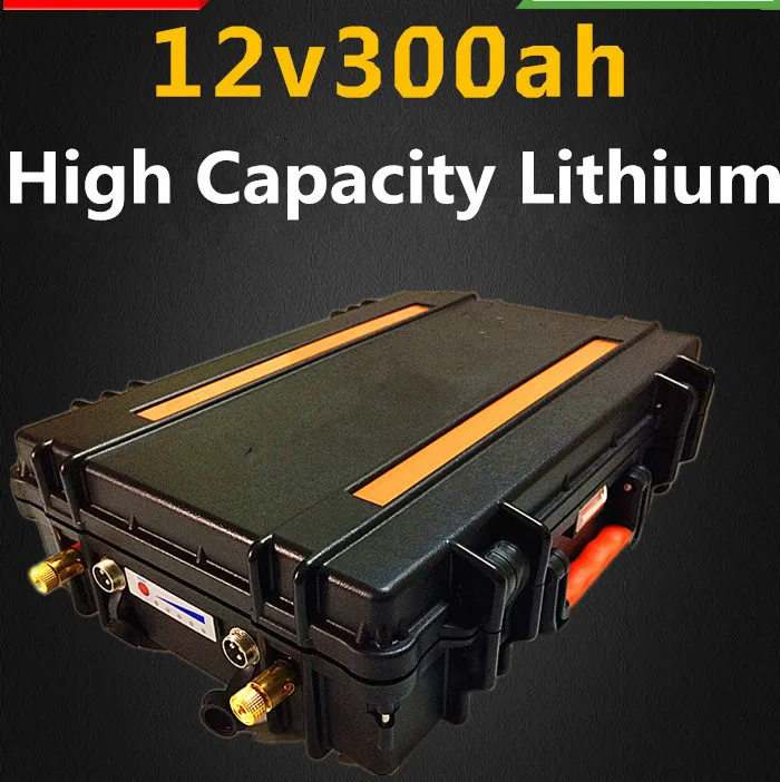 High power 12V 300Ah lithium ion battery with BMS for energy storage motive power RV solar panel solar power system +10A charger
High power 12V 300Ah lithium ion battery with BMS for energy storage motive power RV solar panel solar power system +10A charger