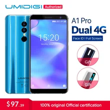 Umidigi A1 Pro 4 18:9 3 + 16 3150 android 8,1 Face ID MT6739 (China) Umidigi A1 Pro 4 18:9 3 + 16 3150 android 8,1 Face ID MT6739 (China)