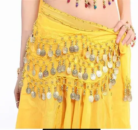 100pcs/lot Wholesales fast New Style 128 gold coins belly dance waist chain hip scarf bellydance belt, 9 colors for your choice
100pcs/lot Wholesales fast New Style 128 gold coins belly dance waist chain hip scarf bellydance belt, 9 colors for your choice