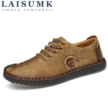 2020 LAISUMK New Fashion Comfortable Men Flat Shoes Lace-up Solid Male Causal Shoes Footwear huarache Hot Sale SIZE 39-46
2020 LAISUMK New Fashion Comfortable Men Flat Shoes Lace-up Solid Male Causal Shoes Footwear huarache Hot Sale SIZE 39-46