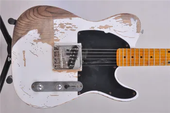 TELE aged Electric guitar handmade remains guitar Free shipping, 2 colors are available
TELE aged Electric guitar handmade remains guitar Free shipping, 2 colors are available