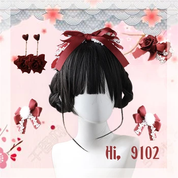 2019 New Vintage Knot Headband Lolita KC Hair Accessories Wine Red Headband Hair Clip Ear Clip H
2019 New Vintage Knot Headband Lolita KC Hair Accessories Wine Red Headband Hair Clip Ear Clip H
