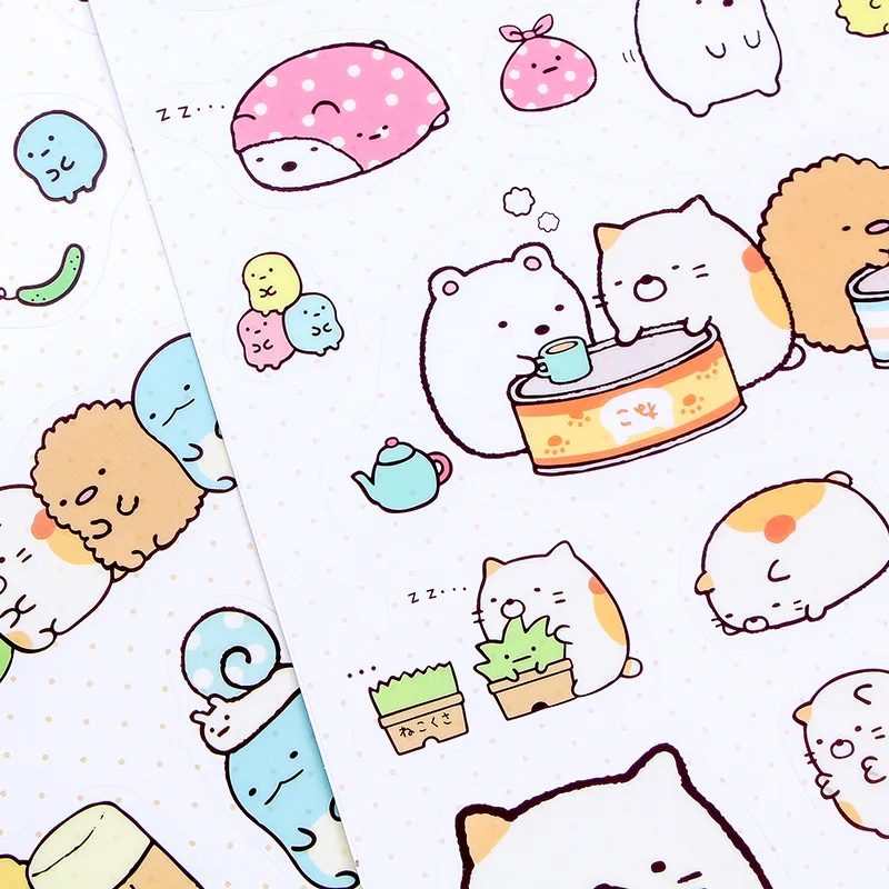 1 Sheet Large Size Sumikko Gurashi DIY Adhensive Mini Stickers Stationery Decorative Stick Label School Office Supply
1 Sheet Large Size Sumikko Gurashi DIY Adhensive Mini Stickers Stationery Decorative Stick Label School Office Supply