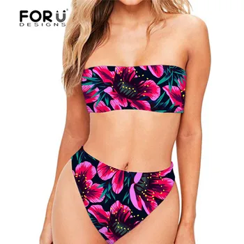 FORUDESGINS 3D Floral Printing Swimwear Women 2019 Swimsuit Female Push Up High Waist Bikini Swimming Suit for Women Sexy Thong
FORUDESGINS 3D Floral Printing Swimwear Women 2019 Swimsuit Female Push Up High Waist Bikini Swimming Suit for Women Sexy Thong