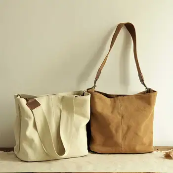 women Shoulder canvas cloth bag female 2019 new canvas vintage the bucket shoulder bag wild mediocrity simple tote bags
women Shoulder canvas cloth bag female 2019 new canvas vintage the bucket shoulder bag wild mediocrity simple tote bags