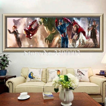 5D DIY Diamond Painting Full Mosaic Embroidery Marvel's The Avengers Cross Stitch Rhinestone Needlework Home Decor Christmas
5D DIY Diamond Painting Full Mosaic Embroidery Marvel's The Avengers Cross Stitch Rhinestone Needlework Home Decor Christmas