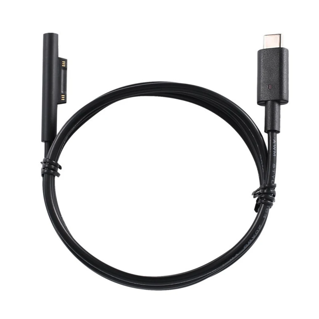 Surface Connect to USB Type C Charging Cable For Surface Pro 3 4 5 6 Go Book 15V PD Charging
Surface Connect to USB Type C Charging Cable For Surface Pro 3 4 5 6 Go Book 15V PD Charging