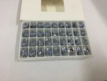 Light Blue Oval shape All size sew on buttons Silver base crystal glass stone 2holes.7x10,11x16,10x14,13x18,17x24mm
Light Blue Oval shape All size sew on buttons Silver base crystal glass stone 2holes.7x10,11x16,10x14,13x18,17x24mm
