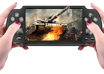 New X9-S 8GB 5.0 Inch Large Screen Handheld Game Player Support TV Out Put MP3 Movie Camera Multimedia Video Game Console
New X9-S 8GB 5.0 Inch Large Screen Handheld Game Player Support TV Out Put MP3 Movie Camera Multimedia Video Game Console