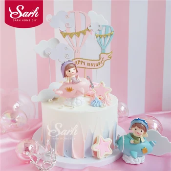 Pilot Boy Girl Decoration Moon Star Cake Topper for Children's Day Valentine's Day Party Birthday Supplies Lovely Gifts
Pilot Boy Girl Decoration Moon Star Cake Topper for Children's Day Valentine's Day Party Birthday Supplies Lovely Gifts