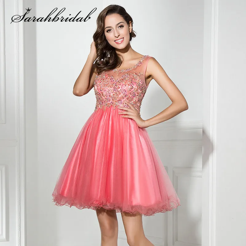 Short Graduation Dresses 2019 Ever Pretty Tulle Beaded Applique O-neck Less Stock Formal Party Homecoming Gown CC331
Short Graduation Dresses 2019 Ever Pretty Tulle Beaded Applique O-neck Less Stock Formal Party Homecoming Gown CC331