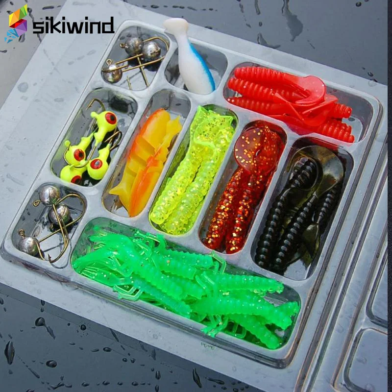 35Pcs Mixed Fishing Lure Hook Set Kit Soft Artificial Worm Shrimp Minnow Baits Lead Jig Head Hooks Sea Fishing pesca Tools Z60
35Pcs Mixed Fishing Lure Hook Set Kit Soft Artificial Worm Shrimp Minnow Baits Lead Jig Head Hooks Sea Fishing pesca Tools Z60