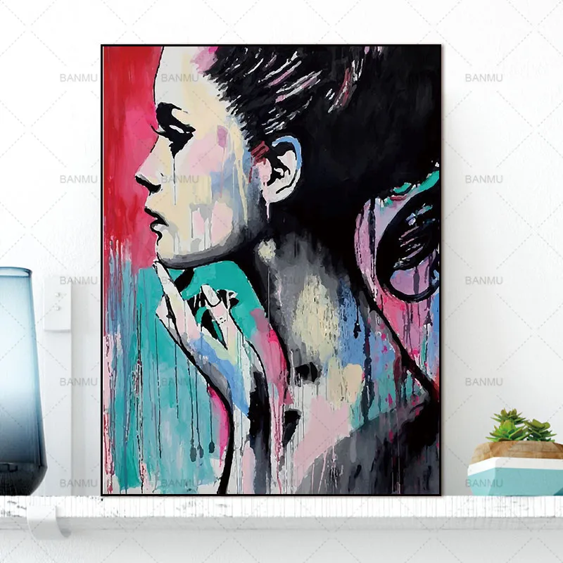 Canvas Painting Wall Art Pictures Wall poster decoration for living room prints colorful people on canvas no frame home decor
Canvas Painting Wall Art Pictures Wall poster decoration for living room prints colorful people on canvas no frame home decor