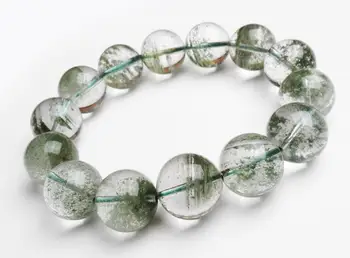 Free Shipping Natural Green Phantom Ghost Quartz Crystal Gemstone Bracelet 15.5 mm
Free Shipping Natural Green Phantom Ghost Quartz Crystal Gemstone Bracelet 15.5 mm