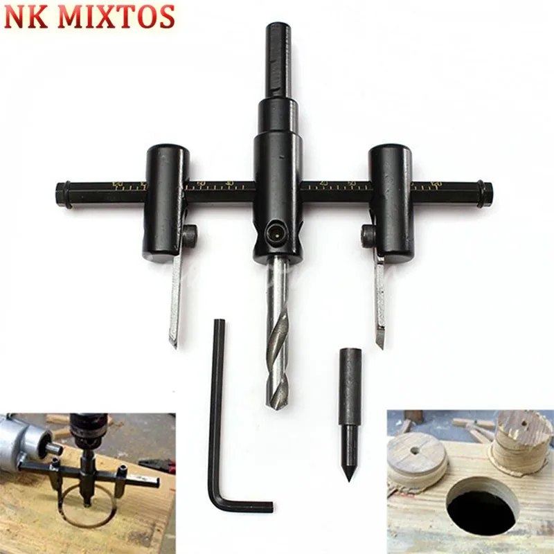 Free Shipping Adjustable 30mm-120mm Metal Wood Circle Hole Saw Drill Bit Cutter Kit DIY Tool
Free Shipping Adjustable 30mm-120mm Metal Wood Circle Hole Saw Drill Bit Cutter Kit DIY Tool