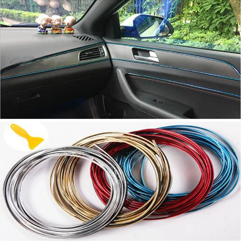 5m Car Interior Mouldings Trim Decorative Strip Line for Peugeot RCZ 206 207 208 301 307 308 406 407 408 508 2008 3008 4008 5008
5m Car Interior Mouldings Trim Decorative Strip Line for Peugeot RCZ 206 207 208 301 307 308 406 407 408 508 2008 3008 4008 5008