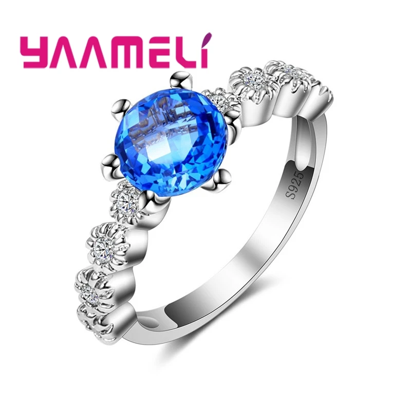 Ring 925 Sterling Silver Sweet Cute Petal Shape Email Dark Blue Mystery Style Aquarium Dating Jewelry For Wedding
Ring 925 Sterling Silver Sweet Cute Petal Shape Email Dark Blue Mystery Style Aquarium Dating Jewelry For Wedding