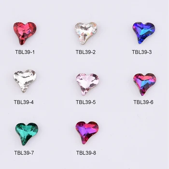 10pcs Crystals heart shaped rhinestone for nail decorations strass nails back pointed stone DIY gems nail charms TBL39
10pcs Crystals heart shaped rhinestone for nail decorations strass nails back pointed stone DIY gems nail charms TBL39