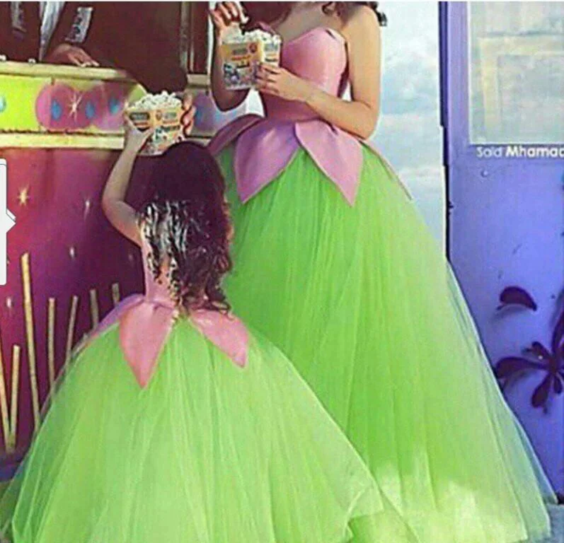 2018 New Arrival Ball Gown Pink Lime Green Satin Tulle Puffy Prom party gowns With Petticoat mother of the bride dresses
2018 New Arrival Ball Gown Pink Lime Green Satin Tulle Puffy Prom party gowns With Petticoat mother of the bride dresses