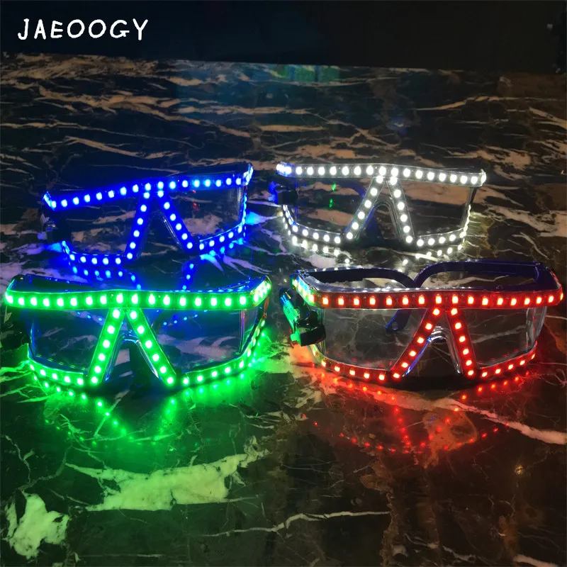 Free shipping high quality LED laser spectacle bar night shop singer performing stage fluorescent team street dance eyeglasses
Free shipping high quality LED laser spectacle bar night shop singer performing stage fluorescent team street dance eyeglasses