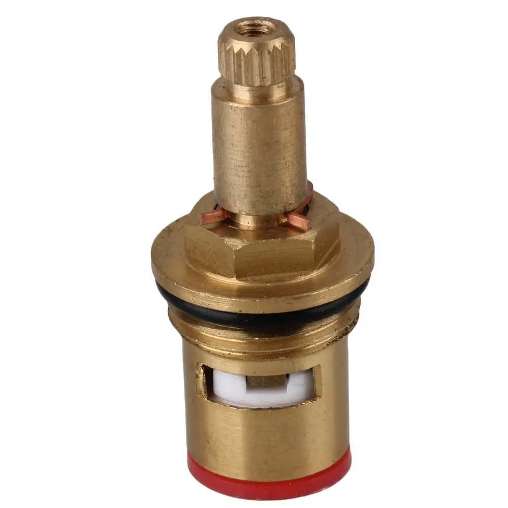 7.7mm Gold Brass Replacement Faucet Triangle Cartridge Ceramic Valve Core 49X22mm Anticlockwise Water Tap Fittings for Home
7.7mm Gold Brass Replacement Faucet Triangle Cartridge Ceramic Valve Core 49X22mm Anticlockwise Water Tap Fittings for Home